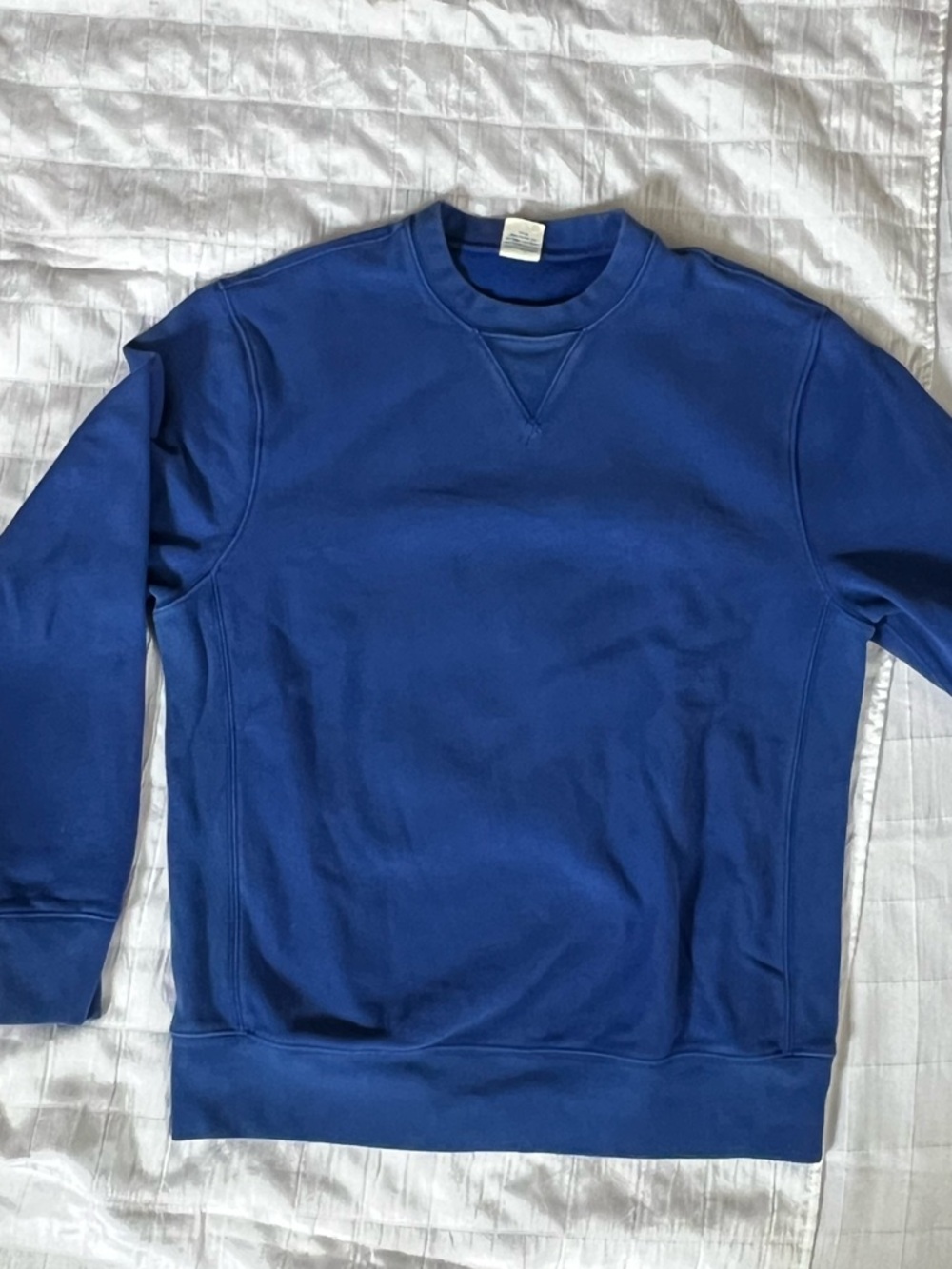 Vintage J. Crew Royal Blue Crewneck Sweatshirt